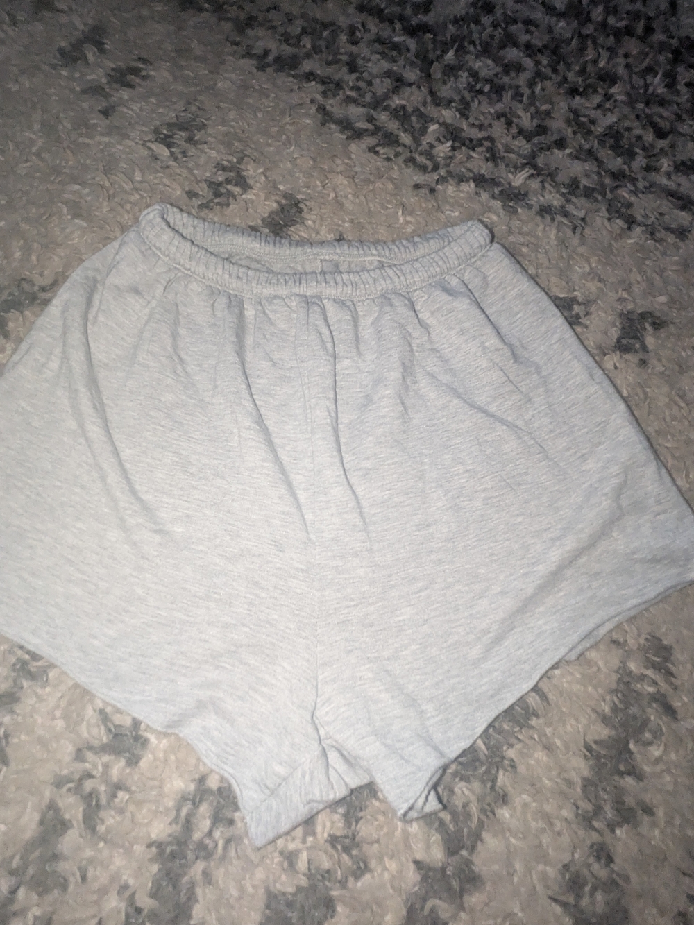 aerie Light Gray Athletic Lounge Shorts